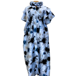 Arctic Ink Brocade Boubou