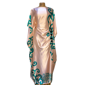 Udgoon Printed Kaftan – Champagne Jade (Free Size)