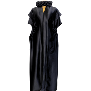 Classic Black Plain Boubou Gown