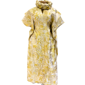 Golden Ivory Luxe Brocade Boubou