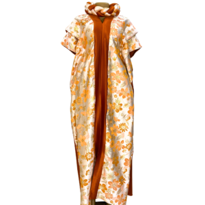 Ivory Blossom Brocade Boubou