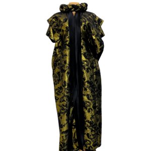 Midnight Baroque Brocade Boubou