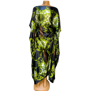 Udgoon Printed Kaftan – Neon Imperial (Free Size)