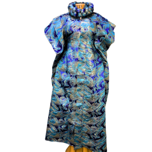 Ocean Prism Brocade Boubou