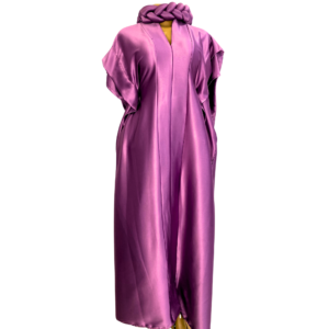 Orchid Magenta Plain Boubou Gown