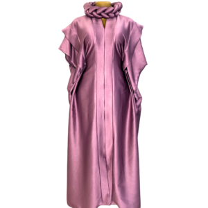 Rose Mauve Plain Boubou Gown
