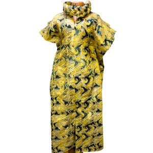 Royal Gold Swirl Brocade Boubou