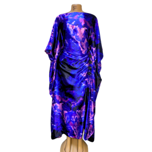 Udgoon Printed Kaftan – Royal Nebula (Free Size)
