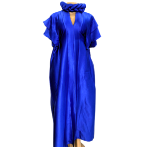 Royal Sapphire Plain Boubou Gown
